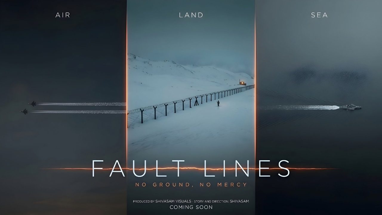 Fault Lines presentation, slide 1: Cover