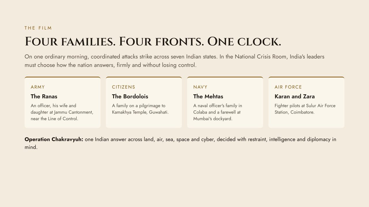 Fault Lines presentation, slide 3: The film